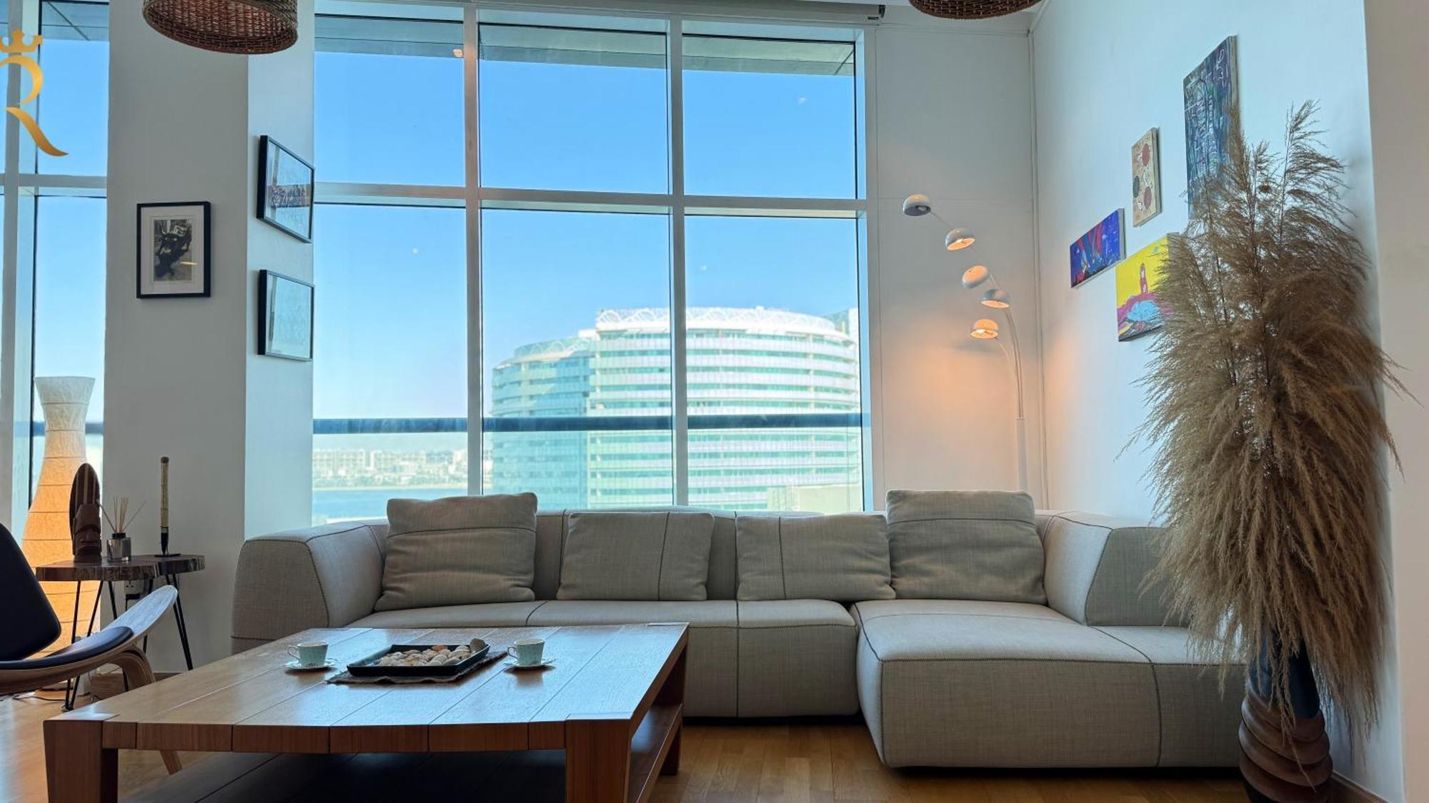 Appartement Oceanview 2br Bliss In Al Raha With Pool N Balcony Abou Dabi