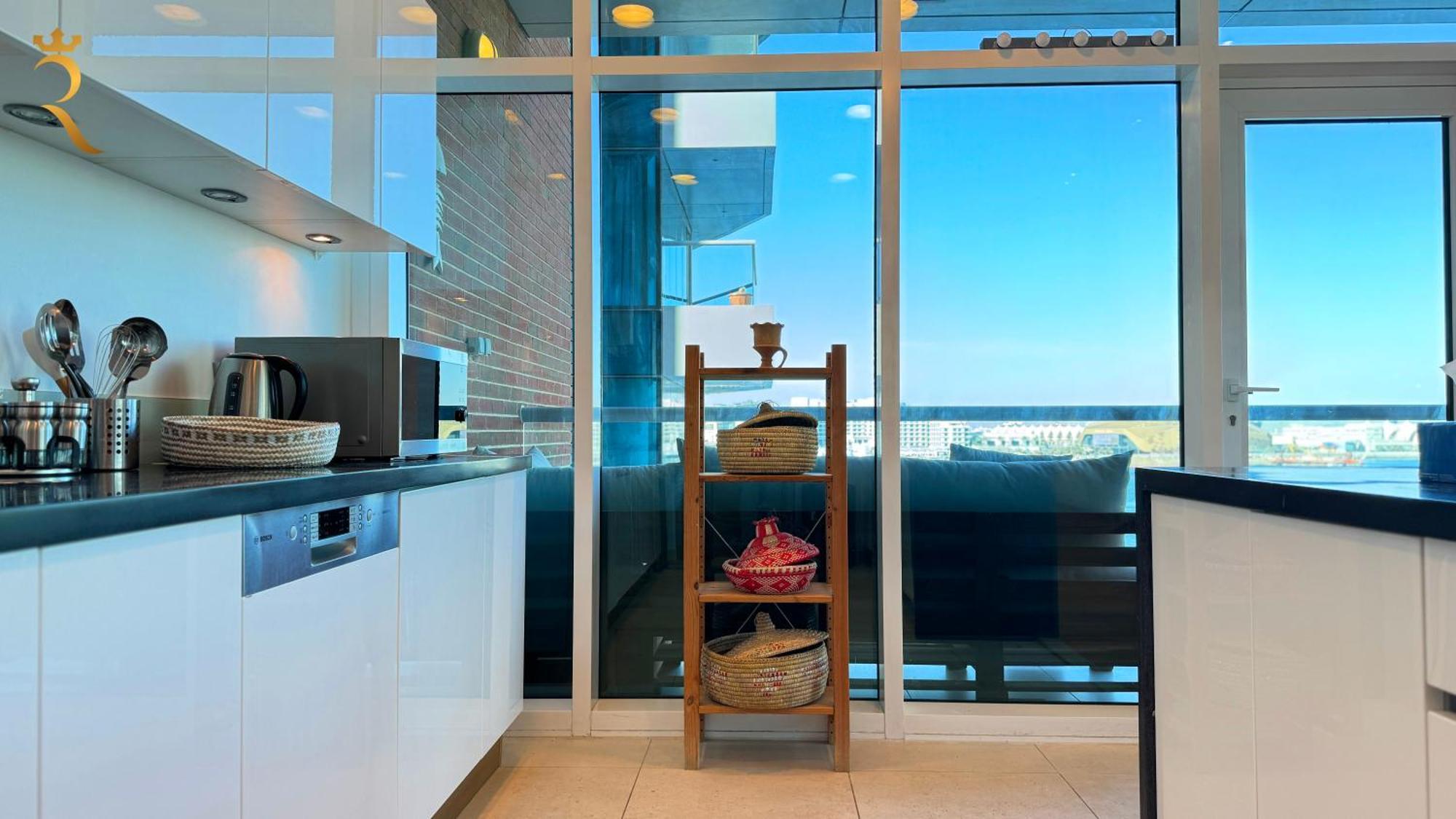 Appartement Oceanview 2br Bliss In Al Raha With Pool N Balcony *