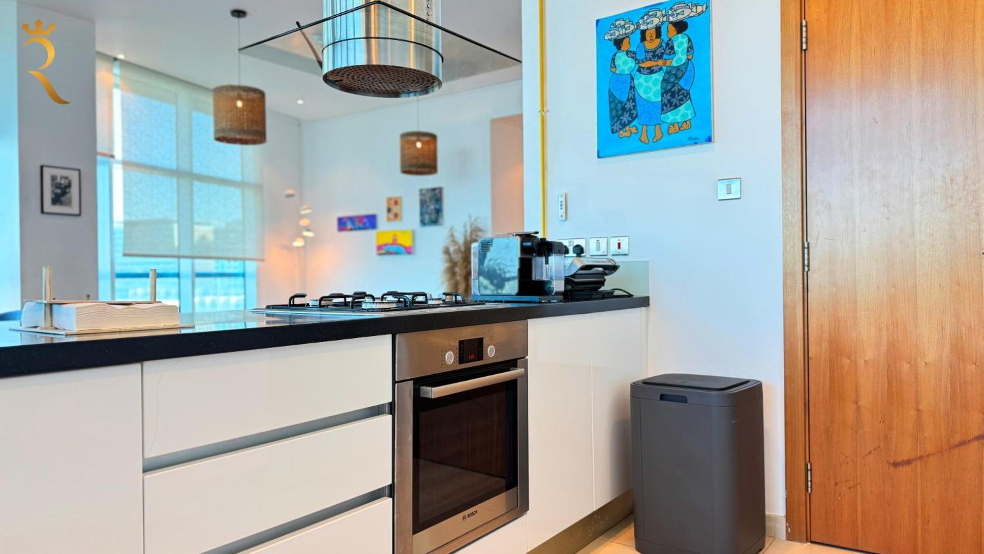 Appartement Oceanview 2br Bliss In Al Raha With Pool N Balcony
