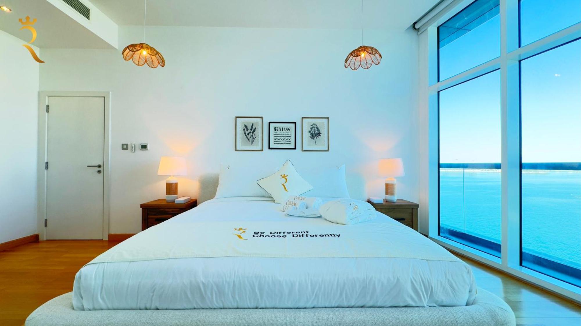 Oceanview 2br Bliss In Al Raha With Pool N Balcony *