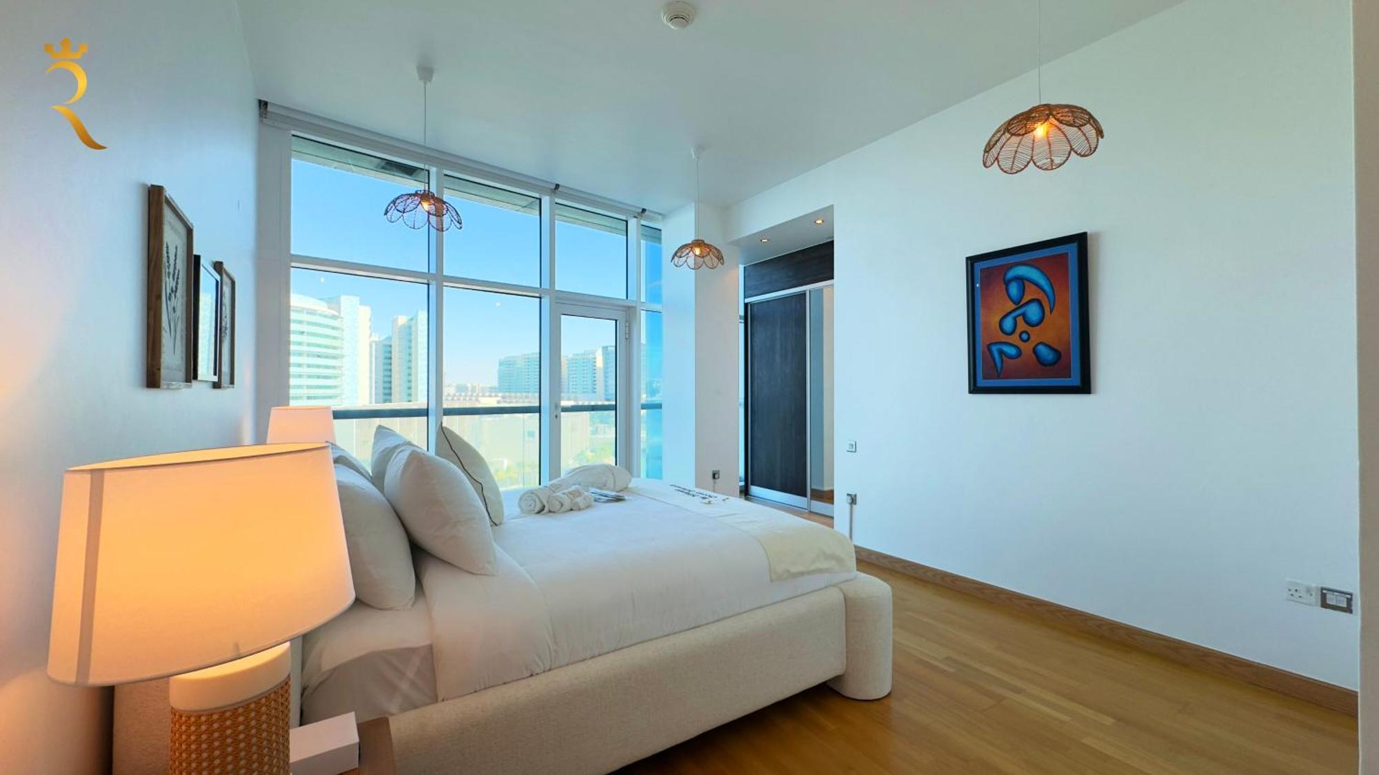 Appartement Oceanview 2br Bliss In Al Raha With Pool N Balcony *